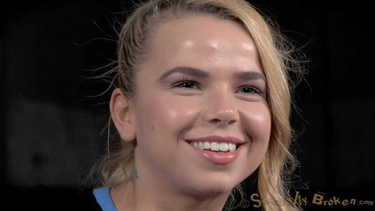 Insex 'Adorable cutie Alina West strappado bound to sybian and throat trained on BBC, drooling deepthroat!' starring Alina West (Photo 2)