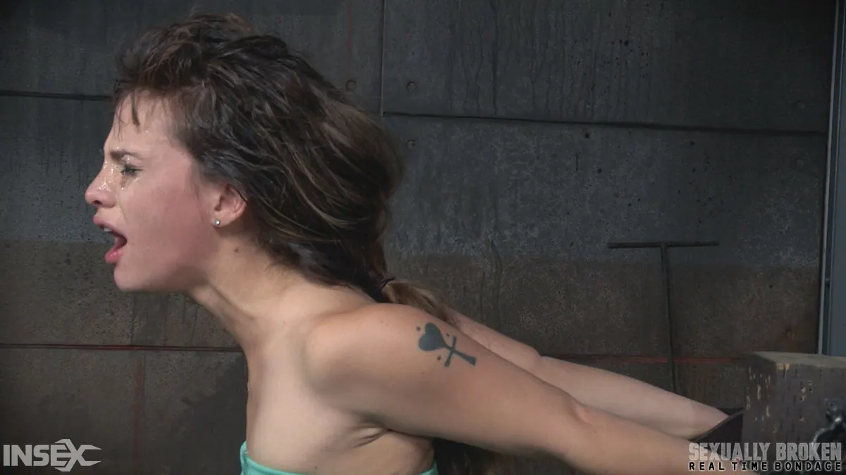 Insex 'La reina de la garganta profunda Devilynne hace un espectáculo en vivo en BaRS atada a un sybian mientras BCC le folla la cara.' protagonizando Devilynne (foto 13)