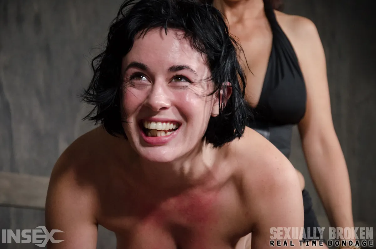 Insex 'Penthouse Pet Olive Glass is roughly fucked into a slobbery, smiling mess!' starring Olive Glass (Photo 9)