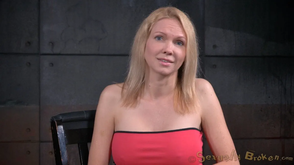 Insex 'Big breasted blonde Rain DeGrey belted down on fucking machine with drooling deepthroat on BBC!' starring Rain DeGrey (Photo 2)